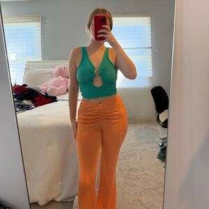 princess polly fun orange pants